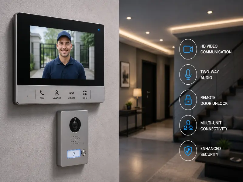 AUDIO and VIDEO INTERCOM